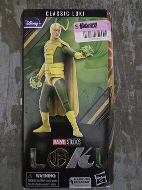 Marvel Studios Classic Loki Figure — Green & Yellow